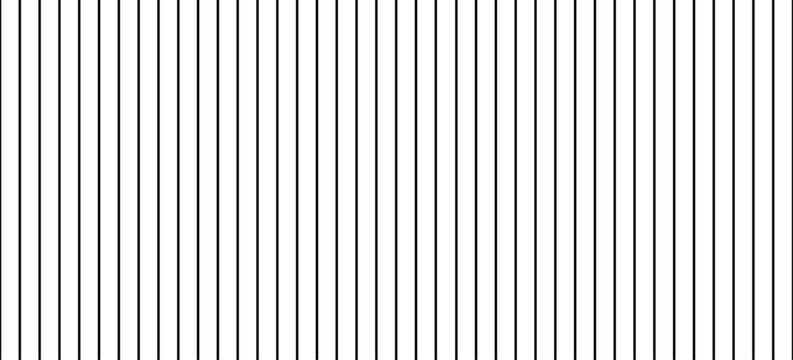 Pinstripe Illustration in Black Version