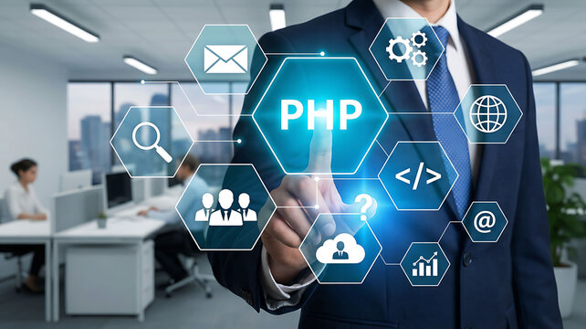 PHP Web Development and Programming Language Concept for Business and Technology