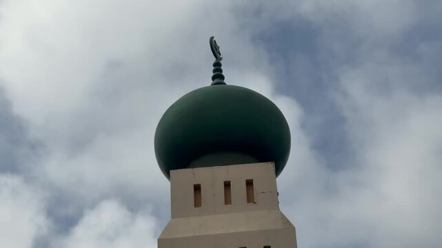 A minaret of a mosque in Athlone, Cape Town.