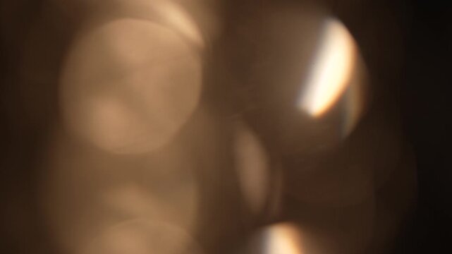 Clear Cut Glass Crystal Droplets Chain light flare.