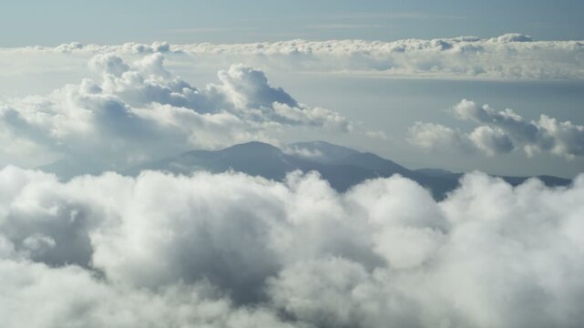 富士山 富士宮口 新五合目より雲海