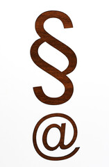 Obraz premium Internetrecht