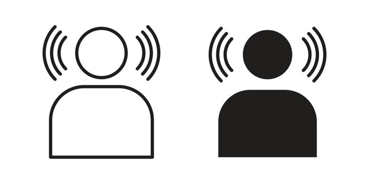 Brand awareness icon for mobile application, button and website design.