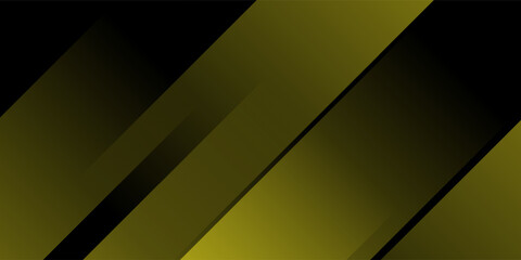 Fototapeta premium Abstract bacgkround black and yellow gradient. Modern black abstract rectangle box lines background for presentation design, banner, brocure, and business card