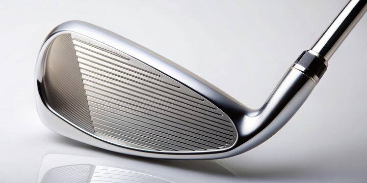 Close-up of a golf club ferrule being finished with a smooth polished surface, precision craftsmanship, ferrule polishing