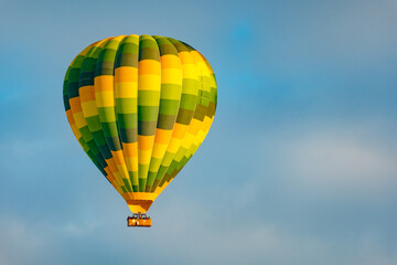 Fototapeta premium Colorful hot air balloons flying above Nevsehir Cappadocia fairy chimneys