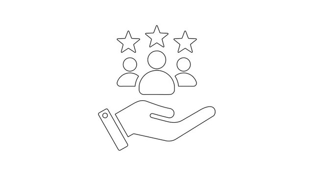 Whiteboard Animation of Customer Care Rating 