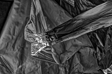 光の抽象美、非現実的な空間