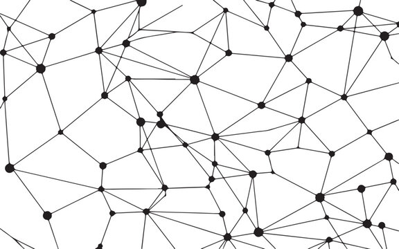 Neural connectivity node network map