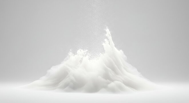 An ethereal, pure white gradient dissolving into nothingness, symbolizing ultimate freedom, potential, and spiritual ascent, optimism, transcendence, empty