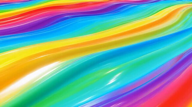 Colorful abstract wave pattern