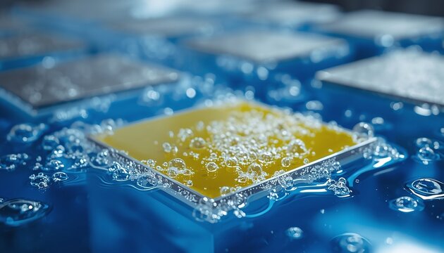 HF dip etching phosphosilicate glass from wafer surface, Semiconductor wet etch process using hydrofluoric acid to remove phosphosilicate glass layer , Phosphosilicate glass etching