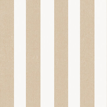 Seamless pattern, vertical striped fabric texture background showcasing beige and white pattern for design and decoration