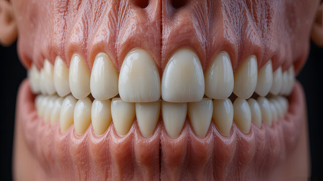 Human tooth structure