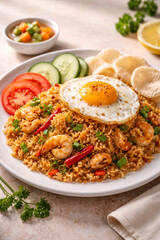 Fototapeta premium chicken with rice