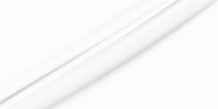 Abstract white background with soft gray flowing curves. grainy texture and copy space. soft diagonal waves. layout template creative poster, banner, flyer, landing page, cover.