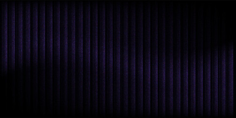 Obraz premium Ribbed fractal glass texture with dreamy purple and black gradient, futuristic elegant mysterious background, bold dynamic design blending bright colors with geometric symmetry, modern vector