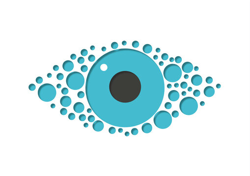 Eye, conceptual illustration