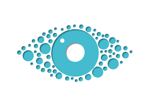 Eye, conceptual illustration