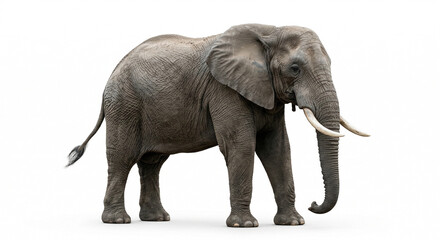 Obraz premium elephant isolated on white