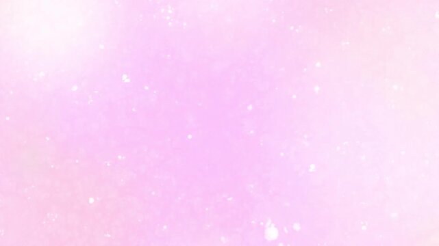 Soft Pink Bokeh Background with Sparkling Glitter Particles for Greeting Cards 4K 30sec Loop

