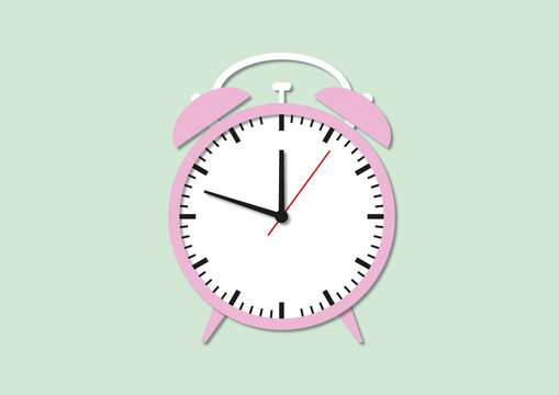 Alarm clock, illustration