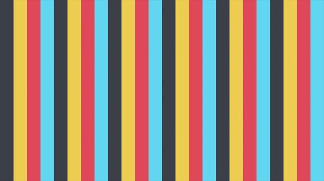 Colorful Vertical Stripes Abstract Pattern Background Design