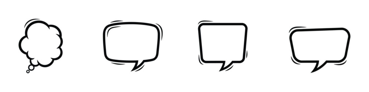 Speech bubbles