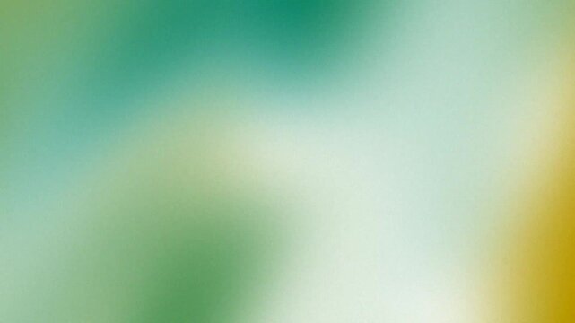 Abstract organic green gradient blending softly in minimalist space with lo-fi grainy film aesthetic and ethereal light leaks