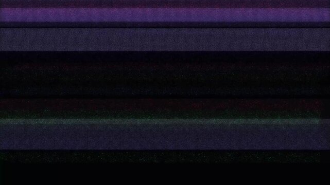 Abstract glitch static noise with rgb color split lines move and flicker for a distorted screen background