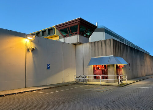 Justizvollzugsanstalt Tegel, Seidelstra&szlig;e, Tegel, Reinickendorf, Berlin, Deutschland