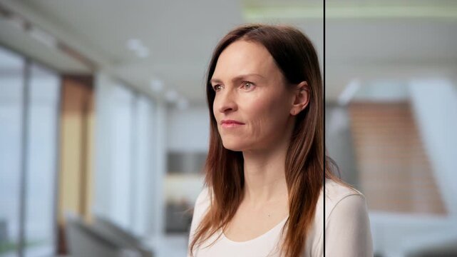 Radiant Glow. Woman&rsquo;s Skin Renewal Journey Before