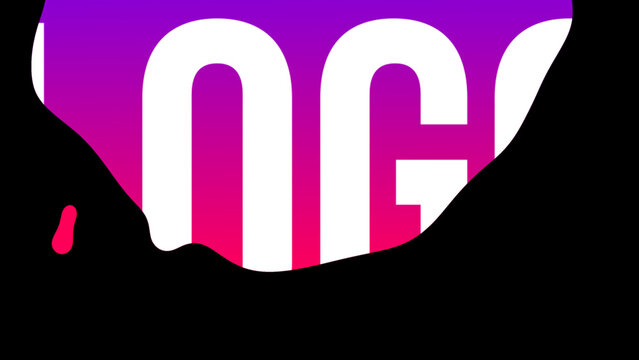 Broadcast Blob Transition Up &ndash; Organic Liquid Shapes Motion Graphics, Animated Abstract Blobs, Modern TV Broadcast Design Elements for Promo and Media Content