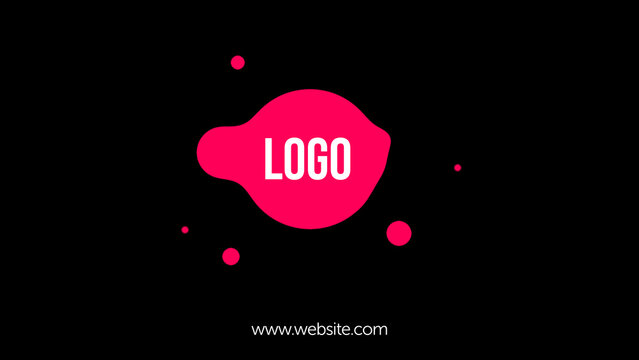 Broadcast Blob Logo Bumper  &ndash; Organic Liquid Shapes Motion Graphics, Animated Abstract Blobs, Modern TV Broadcast Design Elements for Promo and Media Content