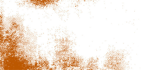 An old brown textured metal surface with a gold rust pattern provides a dirty grunge backdrop and abstract wallpaper design with ample space for your text © hossain