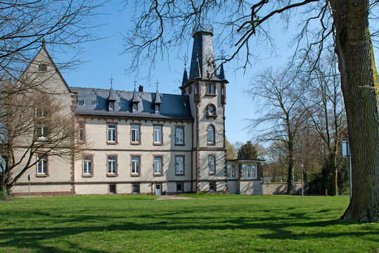 Das St&auml;ndehaus in Beckum, ein historisches Geb&auml;ude, das 1886 erbaut wurde.
