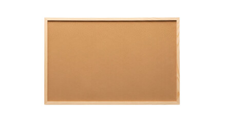 Fototapeta premium Brown cork bulletin board texture isolated on transparent background