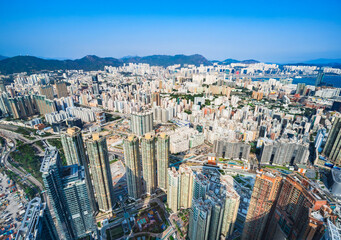 香港　九龍の高層ビル © oben901