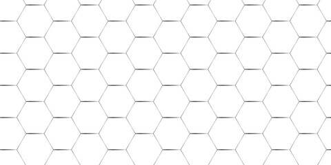 Fototapeta premium White abstract honeycomb mosaic and tile geometric hexagon vector illustration. geometric digital technology polygon science vintage square mosaic and web cover business texture.