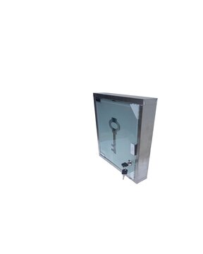 Key box for factories, offices, and homes on a white background