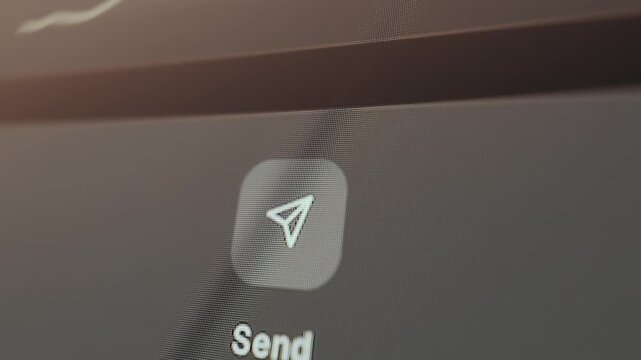 Send button from a digital interface