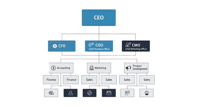 Set of 20 business management icons vector