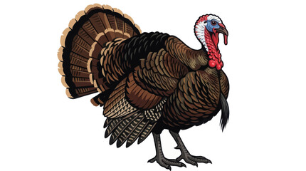 turkey isolated in white © Mimo95