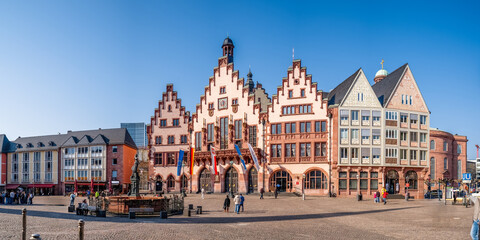 Obraz premium Römer, Frankfurt am Main, Hessen, Deutschland 