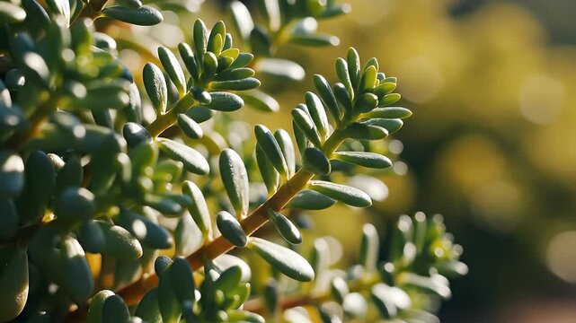 Close-Up of Sedum Reflexum - A Natural Beauty in Detail.