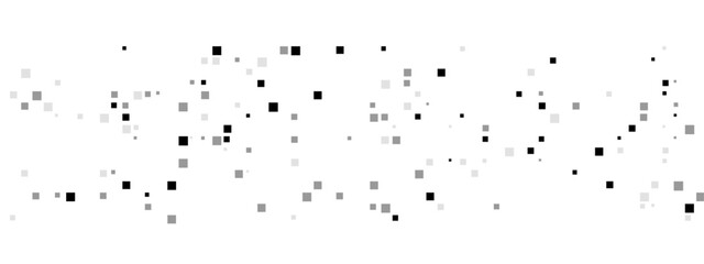 Vector Abstract array of pixels conveys data streams and information flow with various grey scales, modern digital concept and binary code, intricate design and dot matrix elements, visual language © Sanatçi