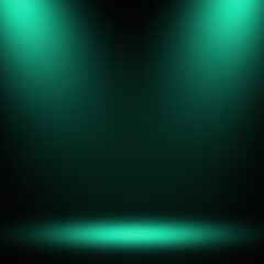 Fototapeta premium Teal Spotlight Square