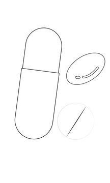 Medical syringe vector illustration with needle and measurement scale, plastic hypodermic syringe for vaccination, healthcare injection equipment