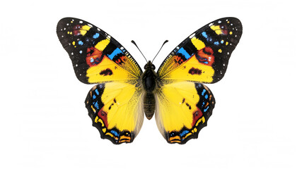 Obraz premium Colorful Butterfly Isolated Wings.