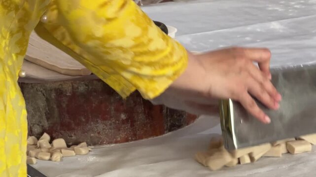 Closeup of Coconut Candy